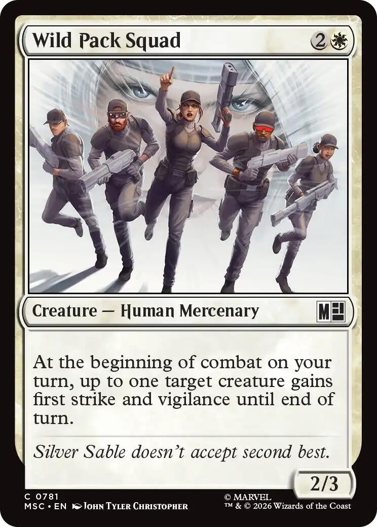 Image for Wild Pack Squad (781) [Commander: Marvel Super Heroes] - Magic: The Gathering