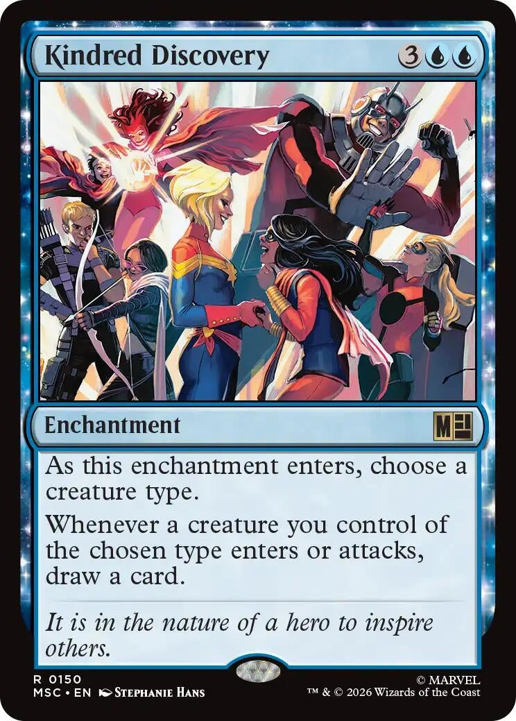 Image for Kindred Discovery (150) [Commander: Marvel Super Heroes] - Magic: The Gathering
