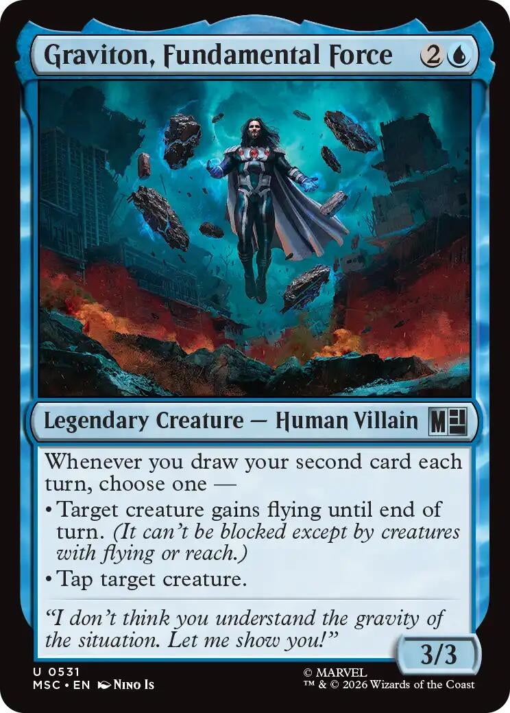 Image for Graviton, Fundamental Force (531) [Commander: Marvel Super Heroes] - Magic: The Gathering