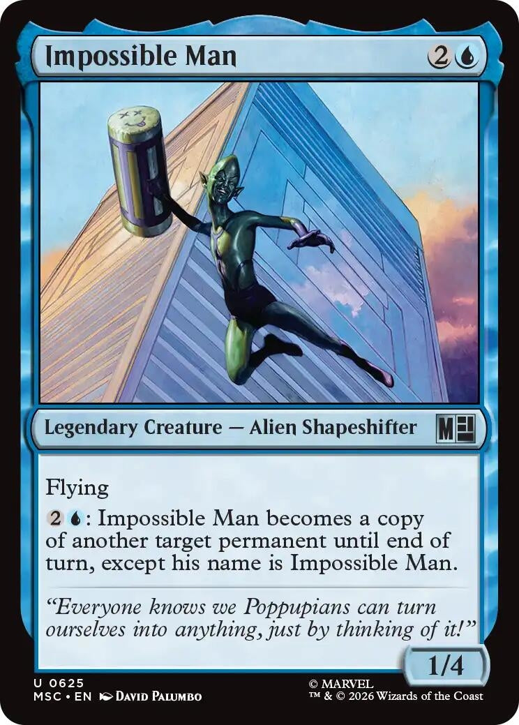 Image for Impossible Man (625) [Commander: Marvel Super Heroes] - Magic: The Gathering