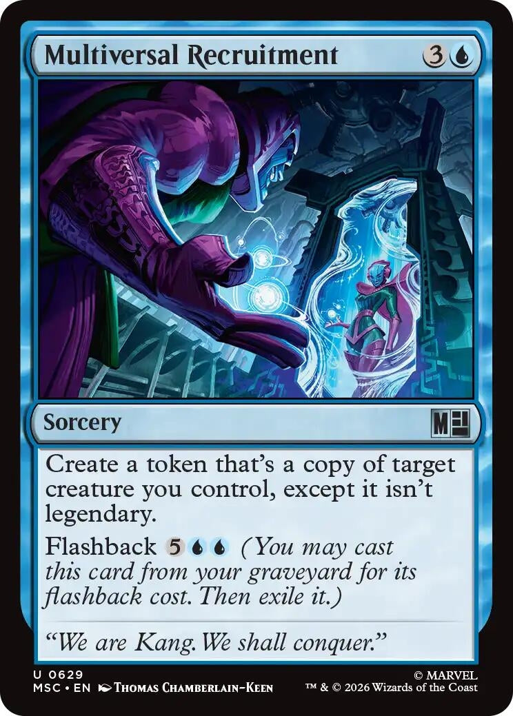 Image for Multiversal Recruitment (629) [Commander: Marvel Super Heroes] - Magic: The Gathering