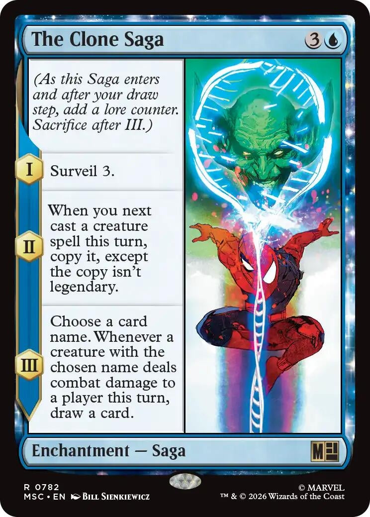 Image for The Clone Saga (782) [Commander: Marvel Super Heroes] - Magic: The Gathering