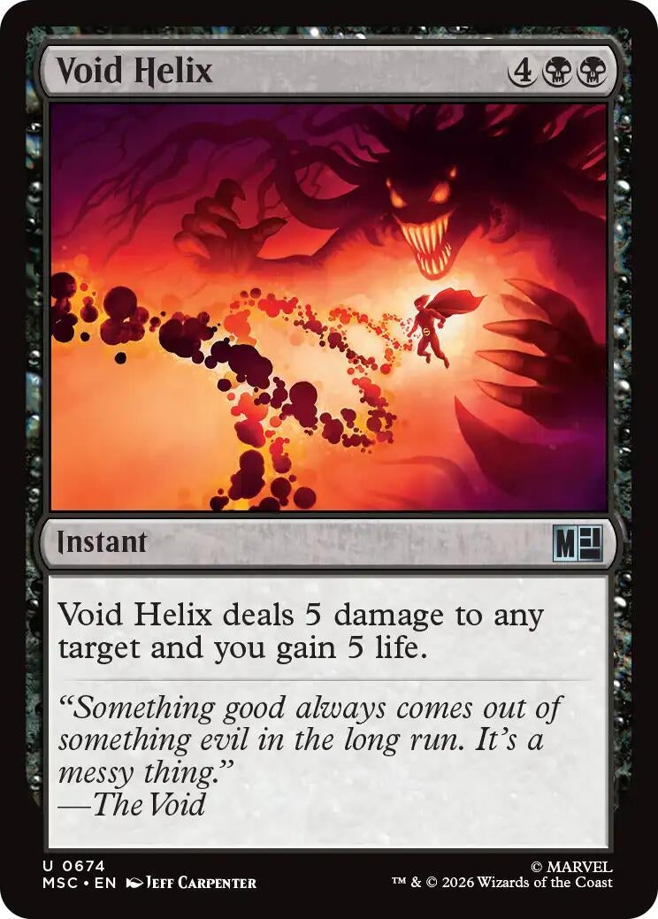 Image for Void Helix (674) [Commander: Marvel Super Heroes] - Magic: The Gathering