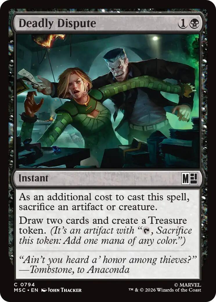 Image for Deadly Dispute (794) [Commander: Marvel Super Heroes] - Magic: The Gathering