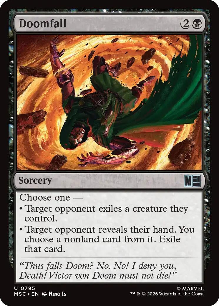 Image for Doomfall (795) [Commander: Marvel Super Heroes] - Magic: The Gathering