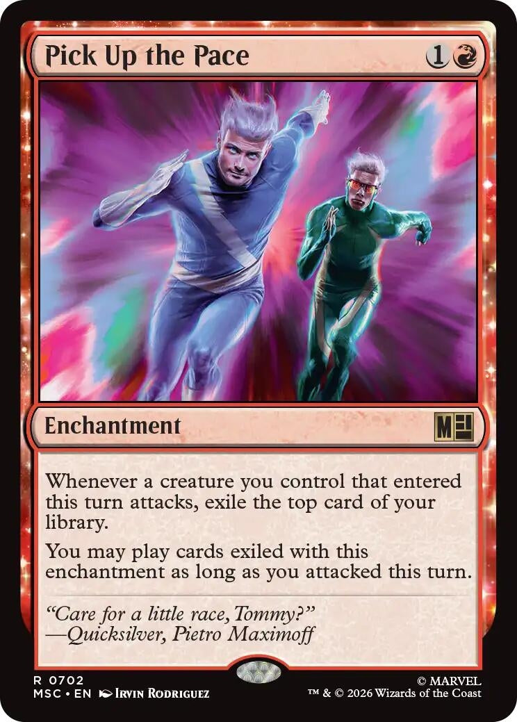 Image for Pick Up the Pace (702) [Commander: Marvel Super Heroes] - Magic: The Gathering