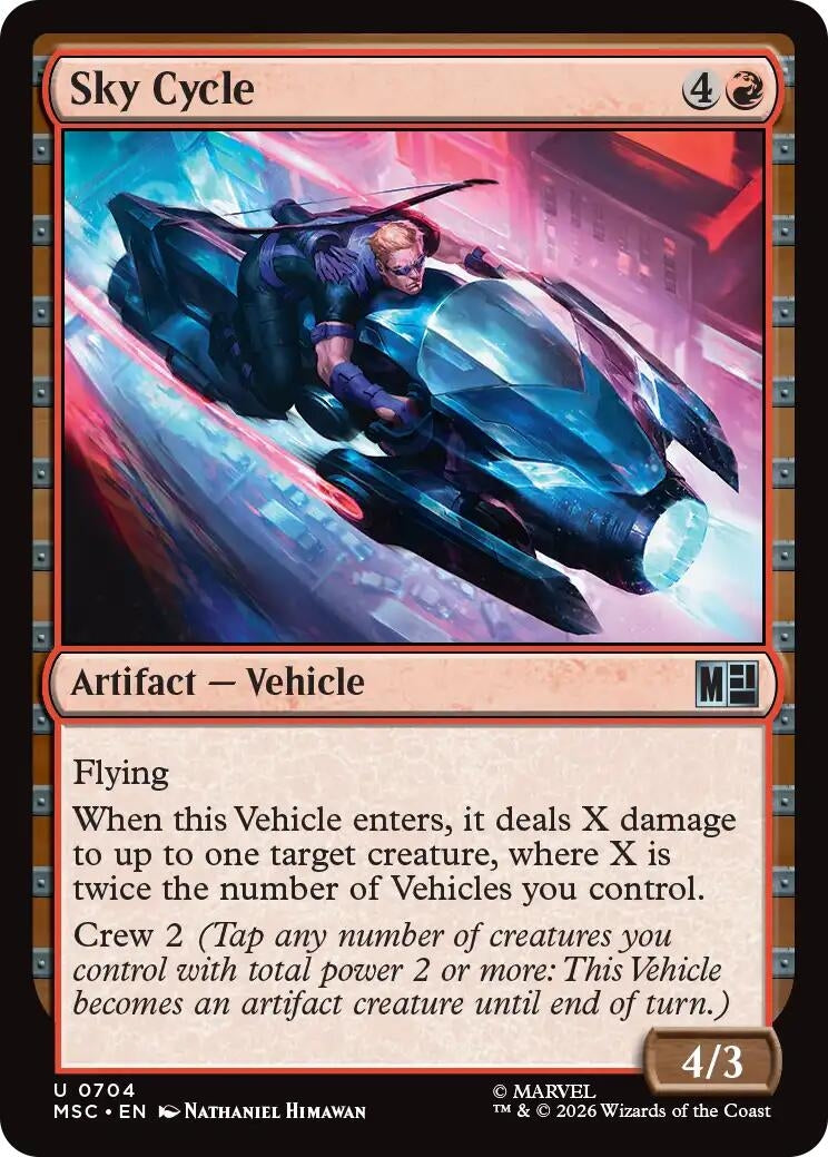 Image for Sky Cycle (704) [Commander: Marvel Super Heroes] - Magic: The Gathering
