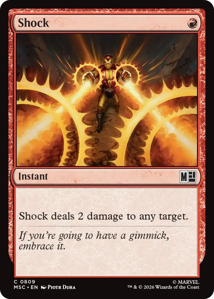 Image for Shock (809) [Commander: Marvel Super Heroes] - Magic: The Gathering