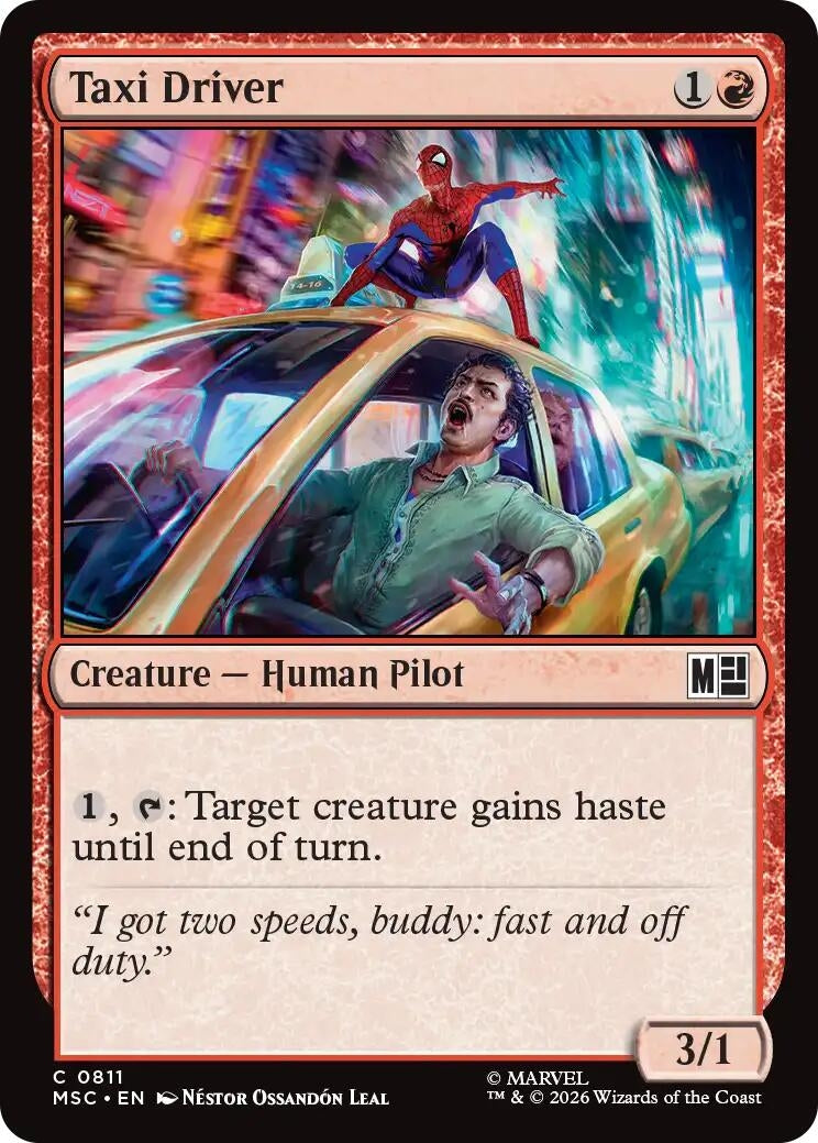 Image for Taxi Driver (811) [Commander: Marvel Super Heroes] - Magic: The Gathering