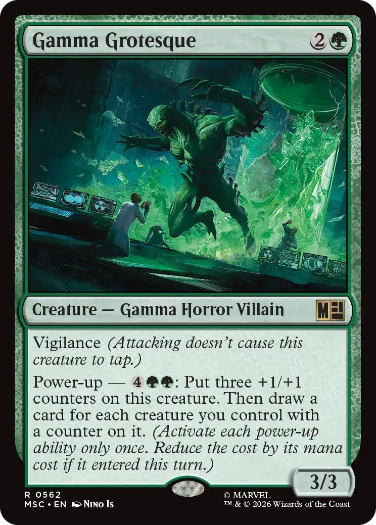Image for Gamma Grotesque (562) [Commander: Marvel Super Heroes] - Magic: The Gathering