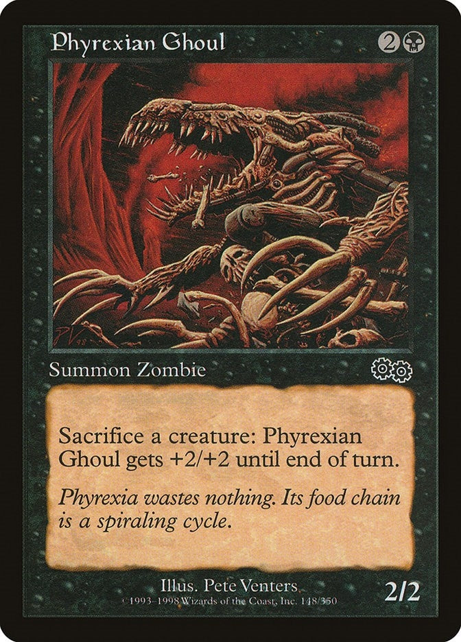 Image for Phyrexian Ghoul (148) [Urza's Saga] - Magic: The Gathering