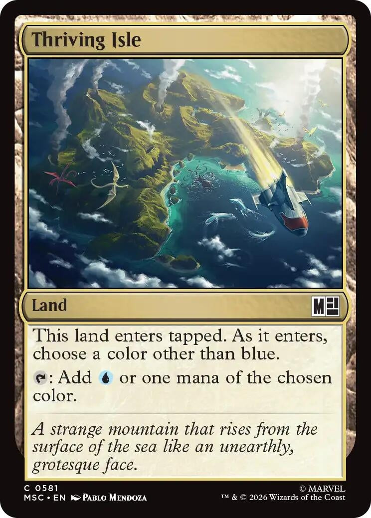 Image for Thriving Isle (581) [Commander: Marvel Super Heroes] - Magic: The Gathering
