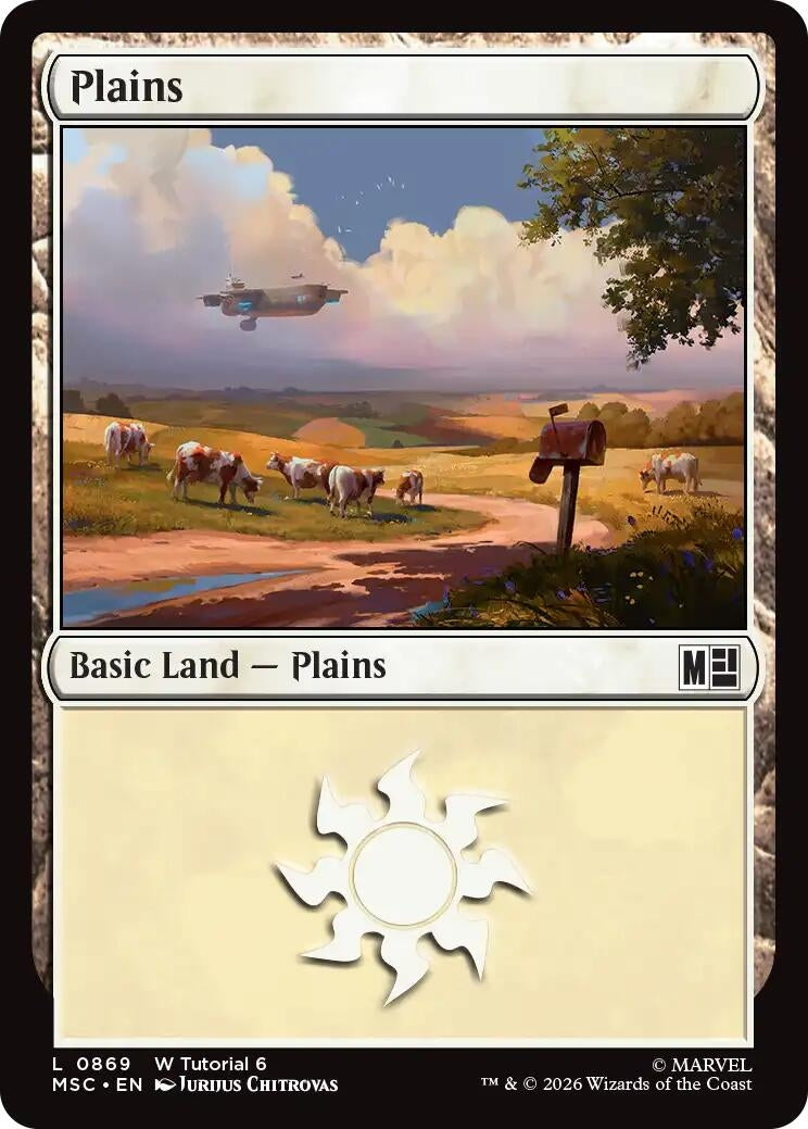 Image for Plains (0869) (869) [Commander: Marvel Super Heroes] - Magic: The Gathering