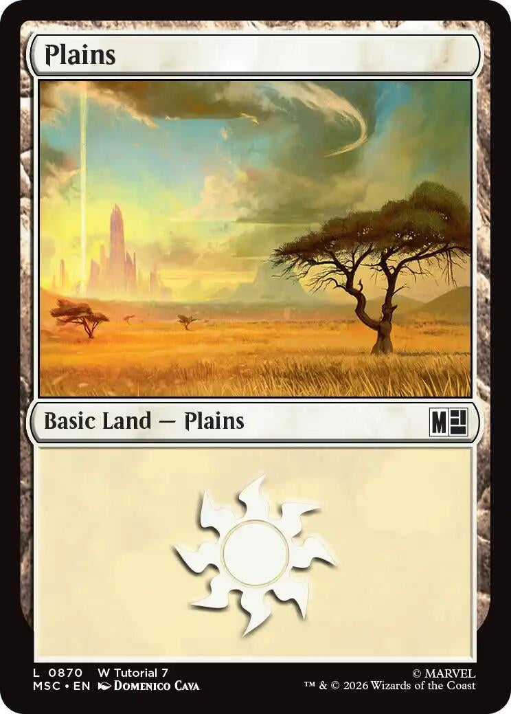 Image for Plains (0870) (870) [Commander: Marvel Super Heroes] - Magic: The Gathering
