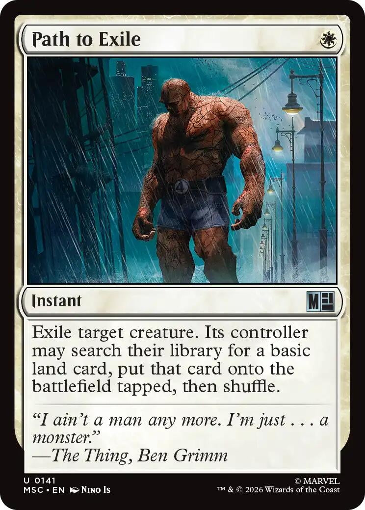 Image for Path to Exile (141) [Commander: Marvel Super Heroes] - Magic: The Gathering