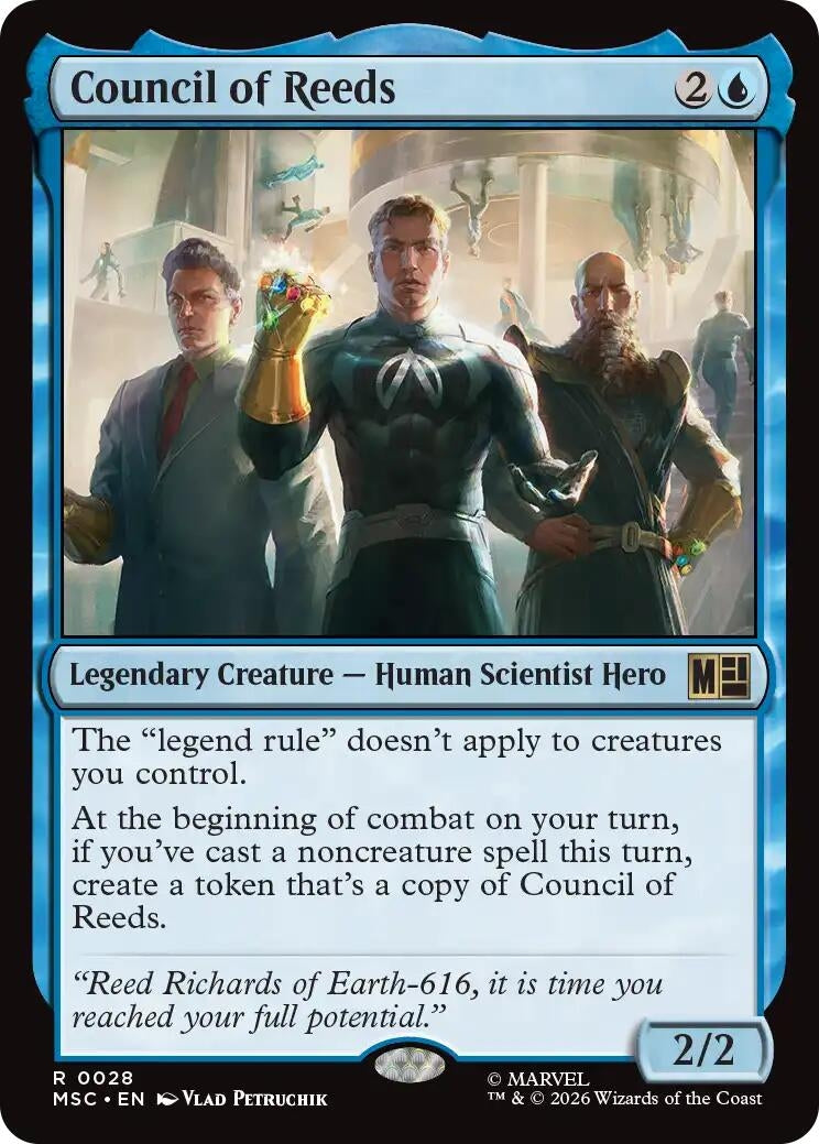 Image for Council of Reeds (28) [Commander: Marvel Super Heroes] - Magic: The Gathering