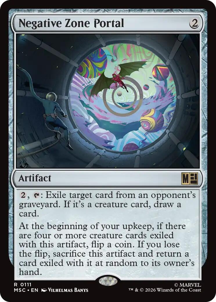 Image for Negative Zone Portal (111) [Commander: Marvel Super Heroes] - Magic: The Gathering
