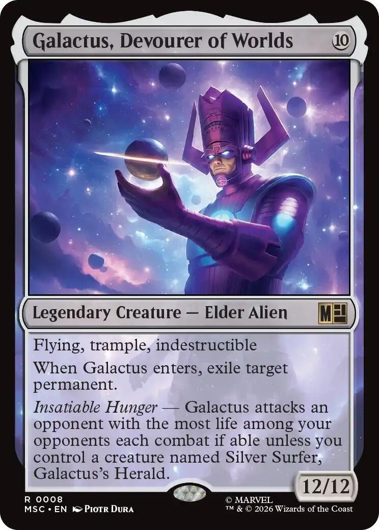 Image for Galactus, Devourer of Worlds (8) [Commander: Marvel Super Heroes] - Magic: The Gathering