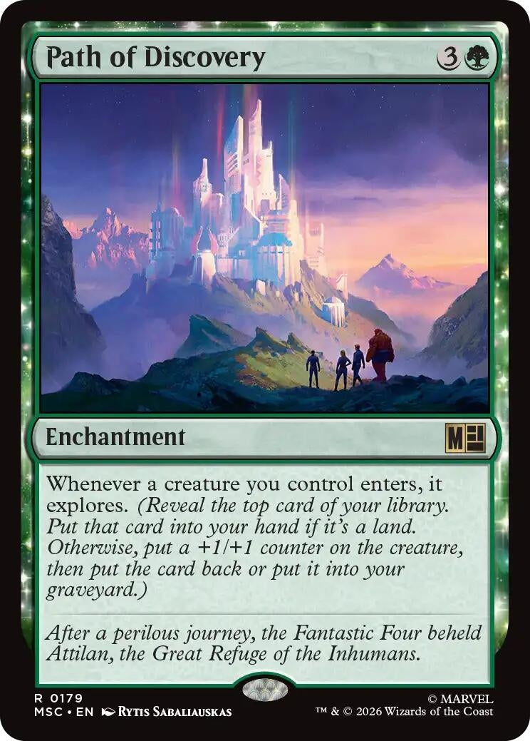Image for Path of Discovery (179) [Commander: Marvel Super Heroes] - Magic: The Gathering