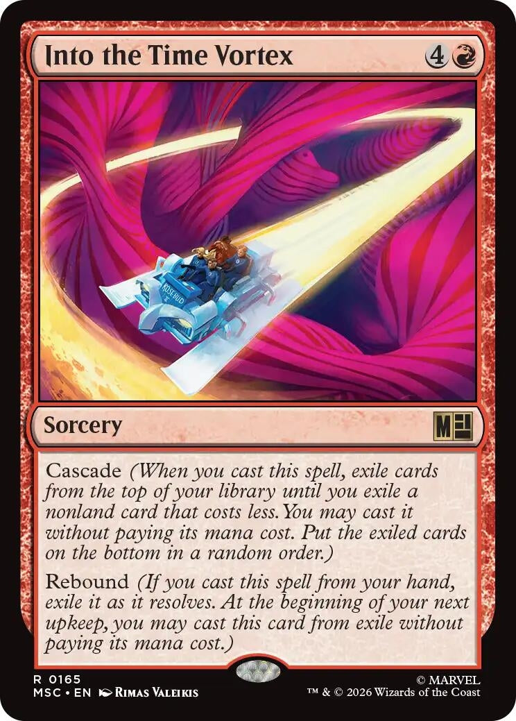 Image for Into the Time Vortex (165) [Commander: Marvel Super Heroes] - Magic: The Gathering