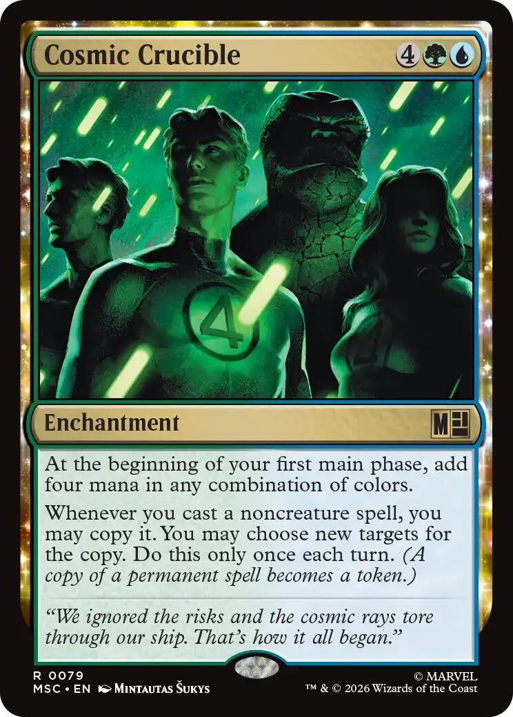 Image for Cosmic Crucible (79) [Commander: Marvel Super Heroes] - Magic: The Gathering