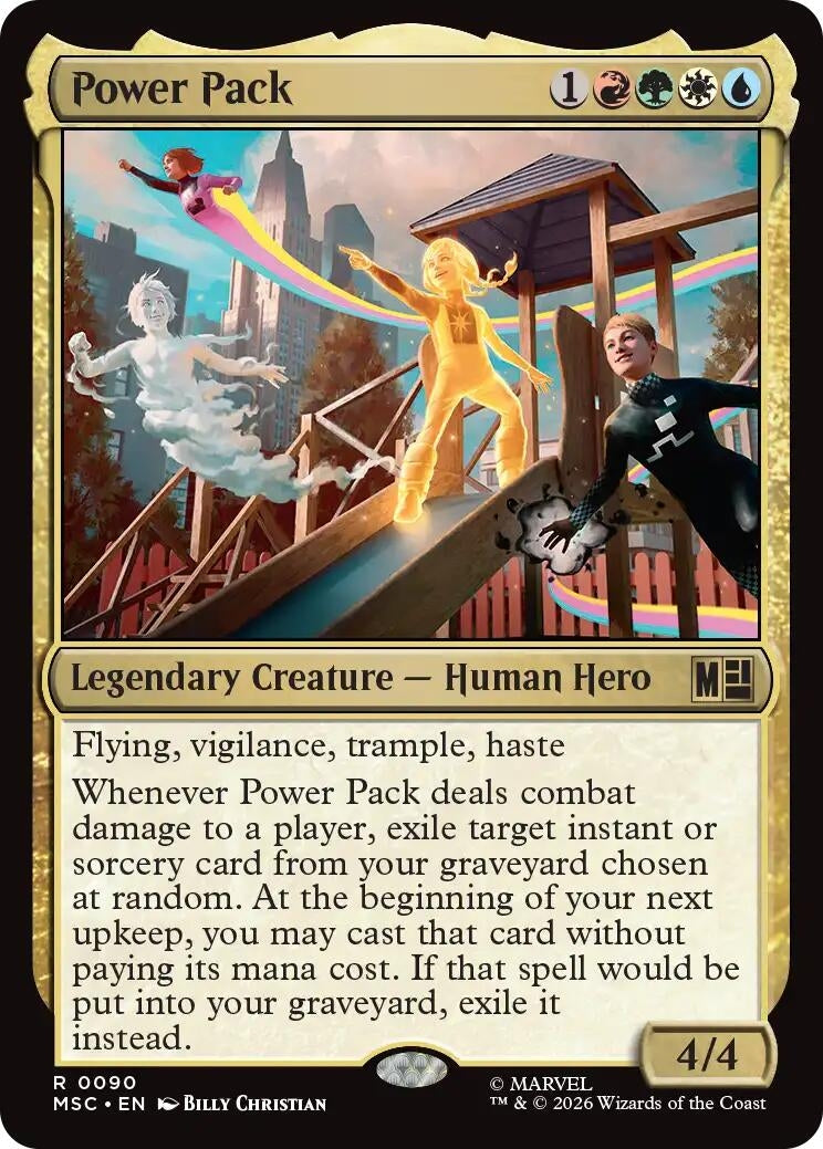 Image for Power Pack (90) [Commander: Marvel Super Heroes] - Magic: The Gathering