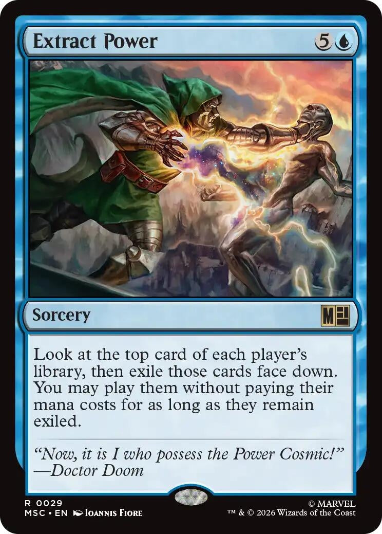 Image for Extract Power (29) [Commander: Marvel Super Heroes] - Magic: The Gathering