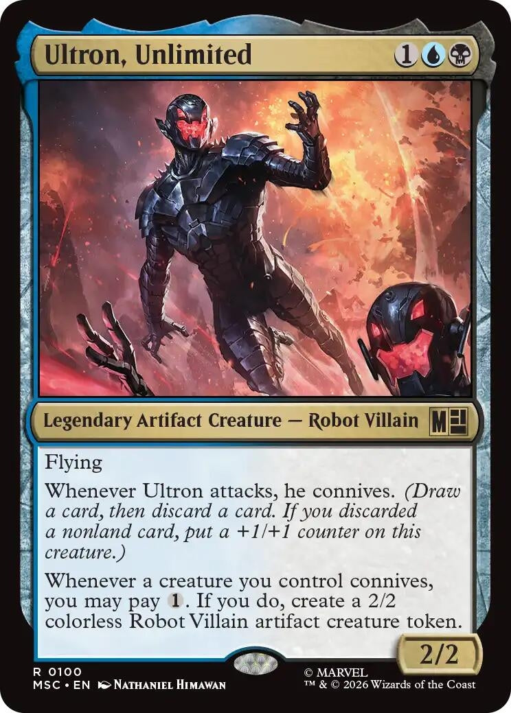 Image for Ultron, Unlimited (100) [Commander: Marvel Super Heroes] - Magic: The Gathering