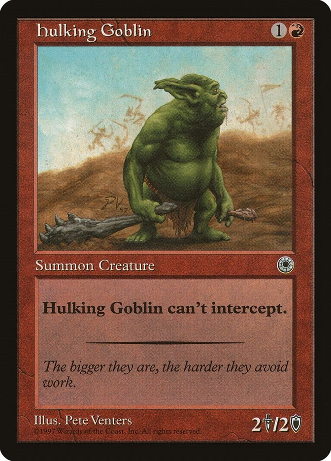 Image for Hulking Goblin [Portal] - Magic: The Gathering