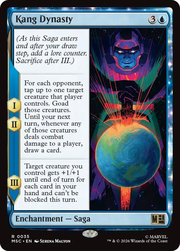 Image for Kang Dynasty (35) [Commander: Marvel Super Heroes] - Magic: The Gathering