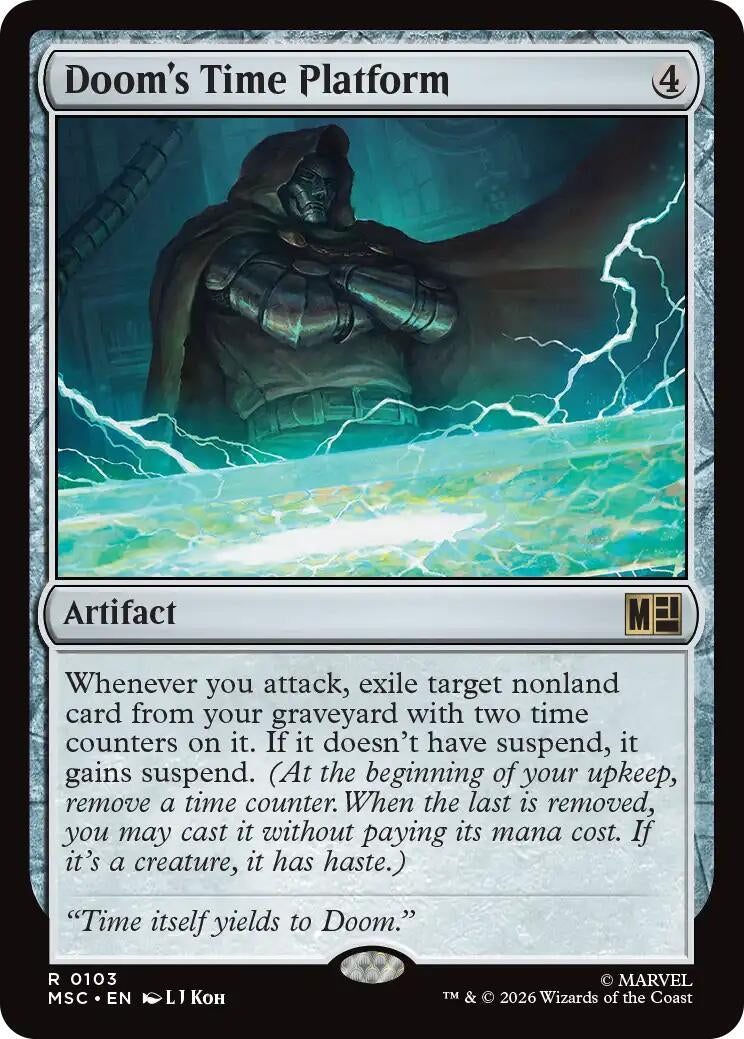 Image for Doom's Time Platform (103) [Commander: Marvel Super Heroes] - Magic: The Gathering