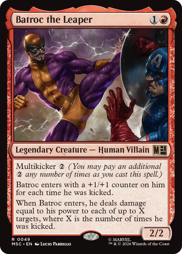 Image for Batroc the Leaper (49) [Commander: Marvel Super Heroes] - Magic: The Gathering