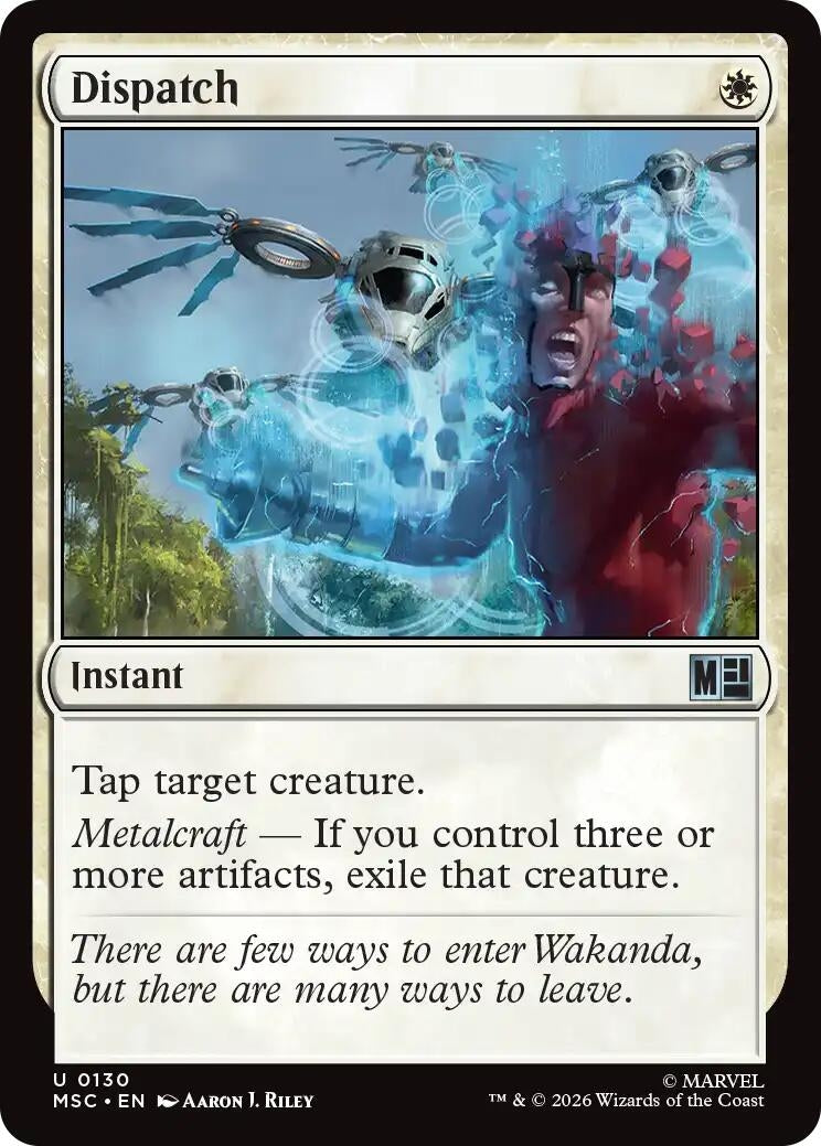 Image for Dispatch (130) [Commander: Marvel Super Heroes] - Magic: The Gathering