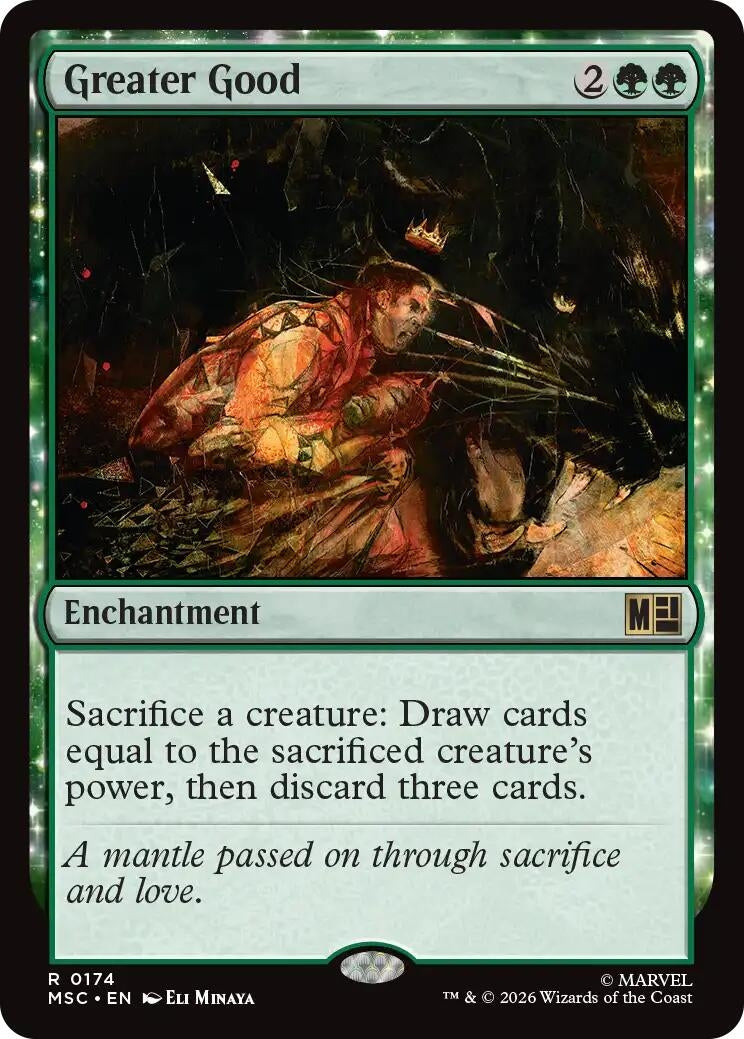 Image for Greater Good (174) [Commander: Marvel Super Heroes] - Magic: The Gathering