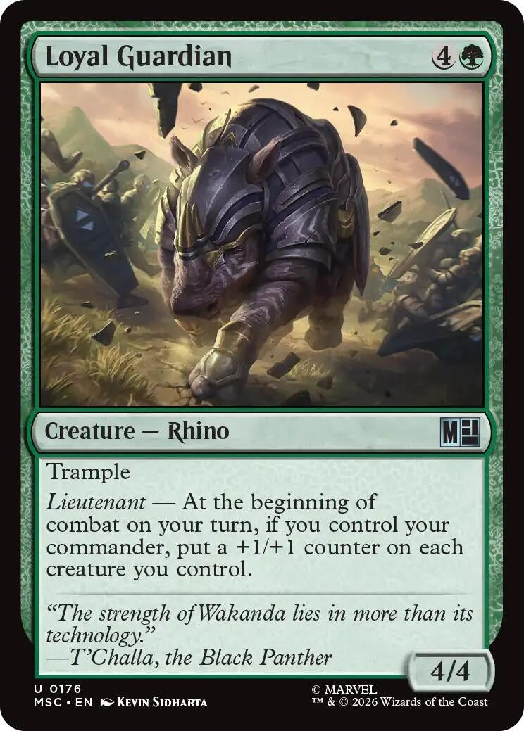 Image for Loyal Guardian (176) [Commander: Marvel Super Heroes] - Magic: The Gathering