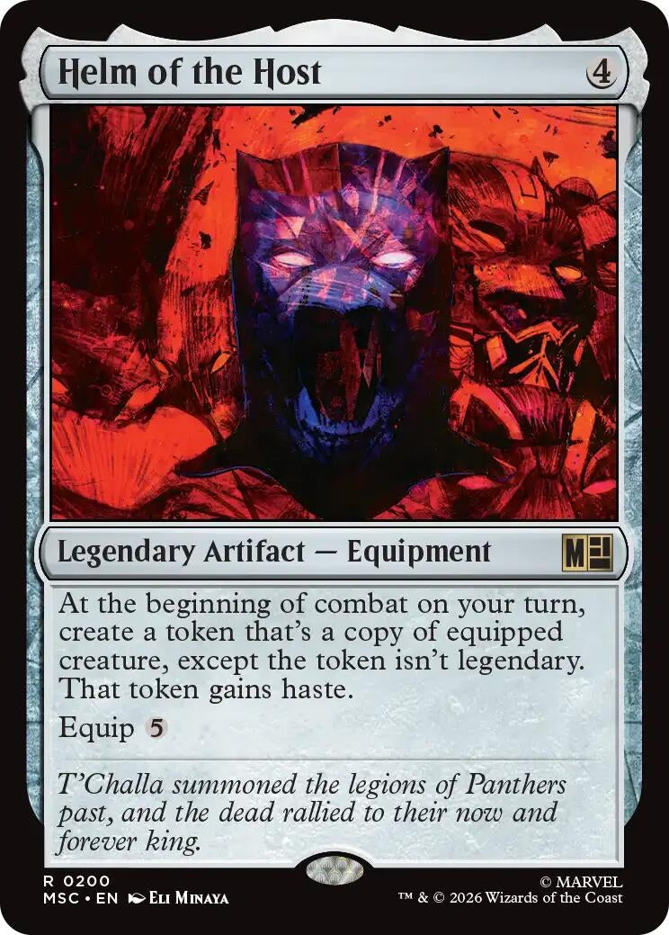 Image for Helm of the Host (200) [Commander: Marvel Super Heroes] - Magic: The Gathering