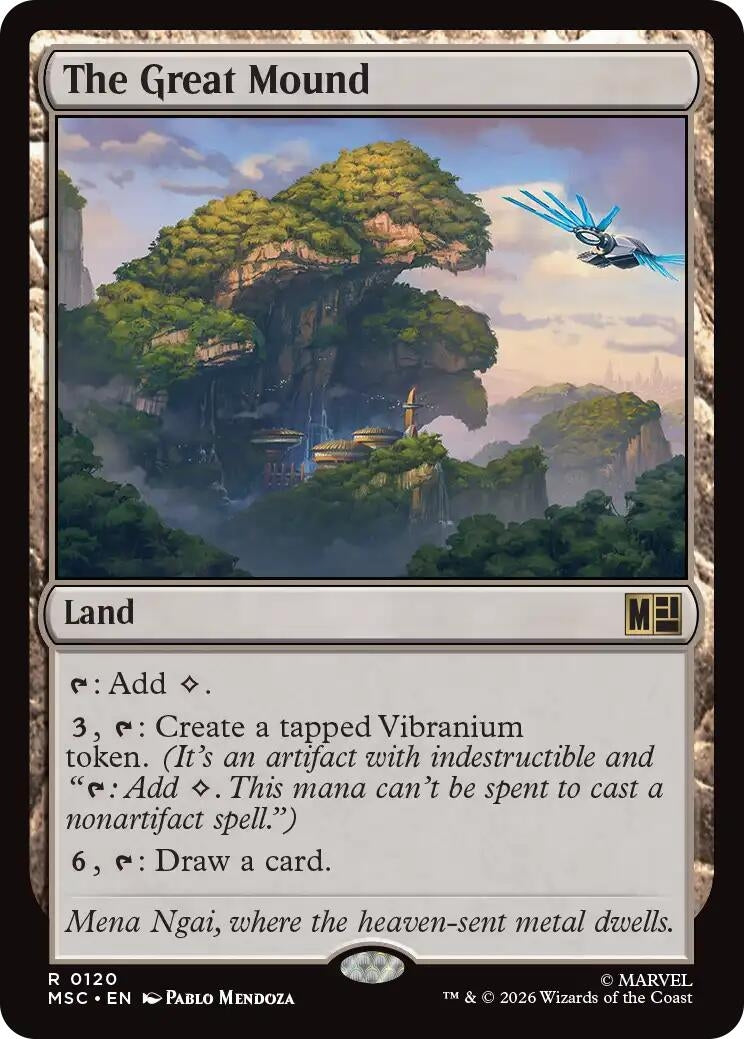 Image for The Great Mound (Surge Foil) (120) [Commander: Marvel Super Heroes] - Magic: The Gathering