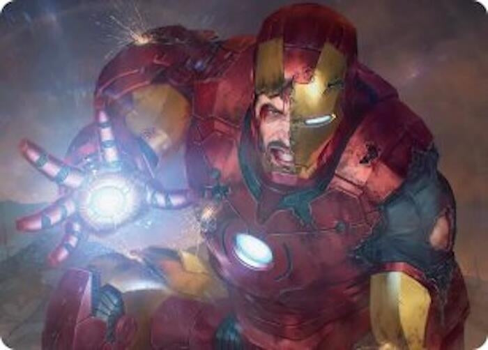 Image for Heroic Sacrifice Art Card (31) [Art Series: Marvel Super Heroes] - Magic: The Gathering