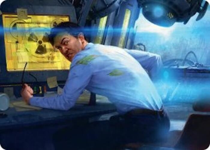 Image for Bruce Banner Art Card (4) [Art Series: Marvel Super Heroes] - Magic: The Gathering