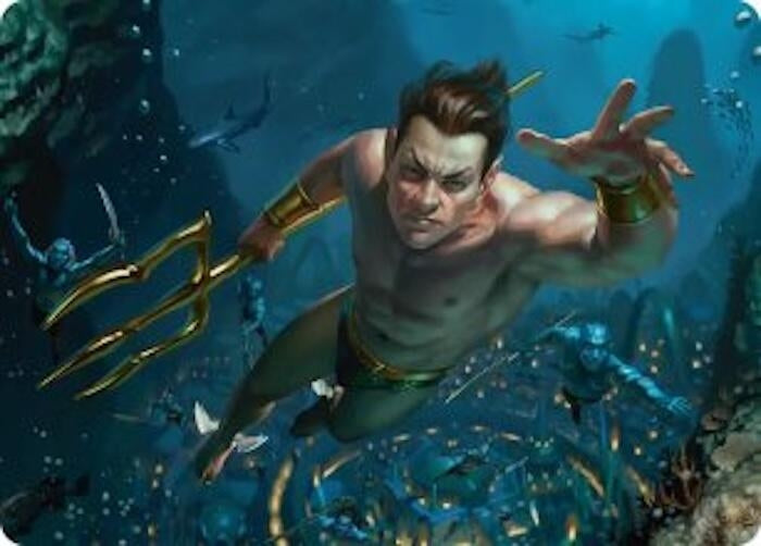 Image for Namor the Sub-Mariner Art Card (6) [Art Series: Marvel Super Heroes] - Magic: The Gathering