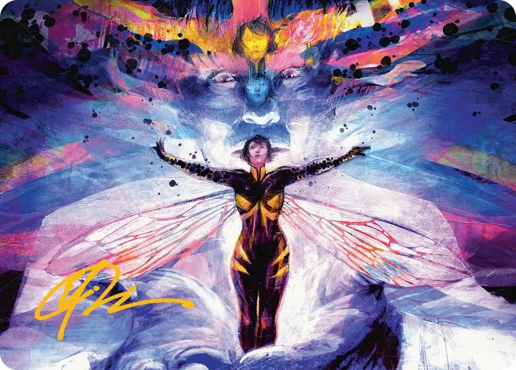 Image for Pym Particles Art Card (Gold-Stamped Signature) (8) [Art Series: Marvel Super Heroes] - Magic: The Gathering