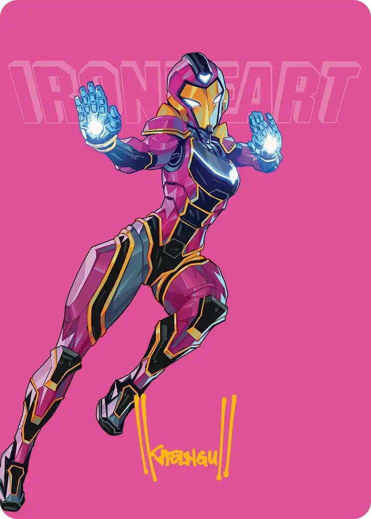 Image for Ironheart, Clever Champion Art Card (Gold-Stamped Signature) (23) [Art Series: Marvel Super Heroes] - Magic: The Gathering