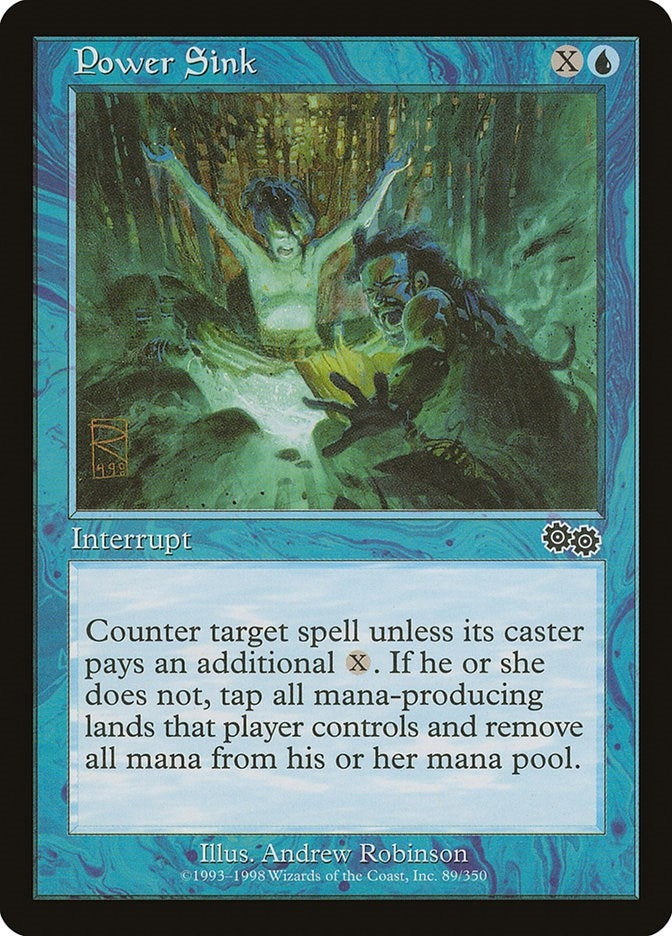 Image for Power Sink (89) [Urza's Saga] - Magic: The Gathering
