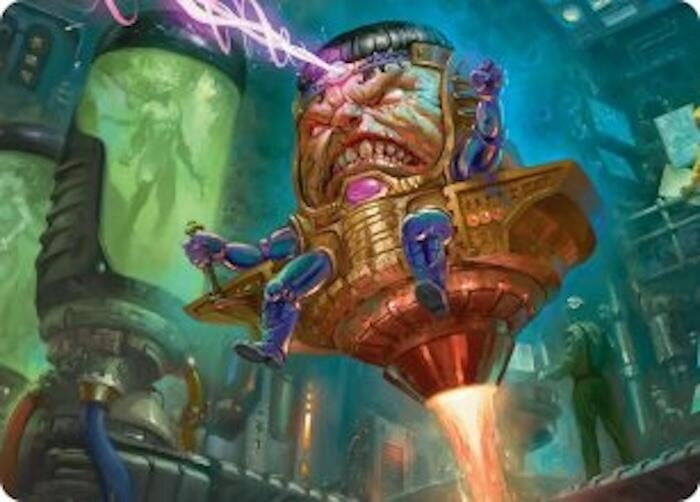 Image for M.O.D.O.K. Art Card (9) [Art Series: Marvel Super Heroes] - Magic: The Gathering