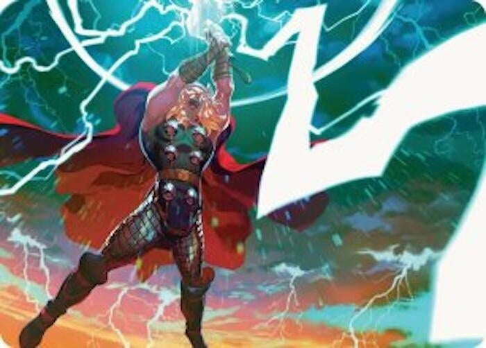 Image for Lightning Strike Art Card (11) [Art Series: Marvel Super Heroes] - Magic: The Gathering