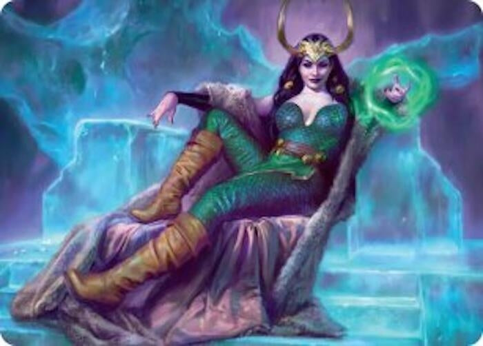 Image for Lady Loki, Agent of Chaos Art Card (33) [Art Series: Marvel Super Heroes] - Magic: The Gathering
