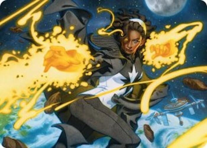 Image for Photon, Mighty Marvel Art Card (34) [Art Series: Marvel Super Heroes] - Magic: The Gathering