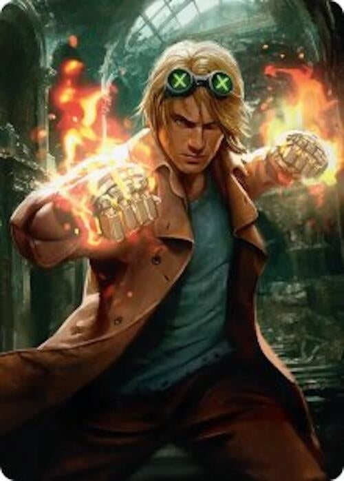 Image for Chase Stein, Runaway Art Card (43) [Art Series: Marvel Super Heroes] - Magic: The Gathering