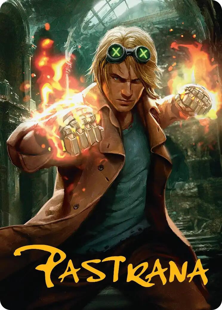 Image for Chase Stein, Runaway Art Card (Gold-Stamped Signature) (43) [Art Series: Marvel Super Heroes] - Magic: The Gathering