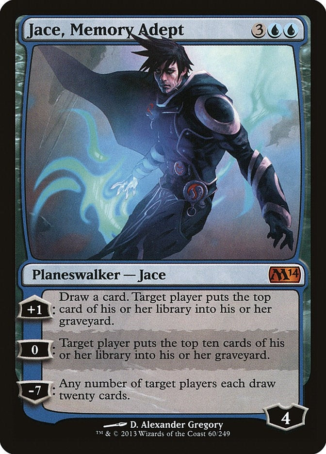 Image for Jace, Memory Adept (60) [Magic 2014 (M14)] - Magic: The Gathering